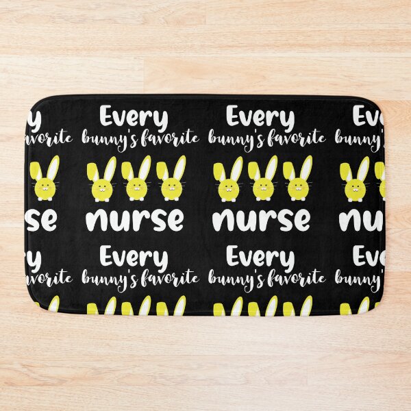 Item preview, every buuny's favorite nurse, Happy Easter Spring Holiday,funny easter bunny ,easter for nurse designed and sold by ourpretty.