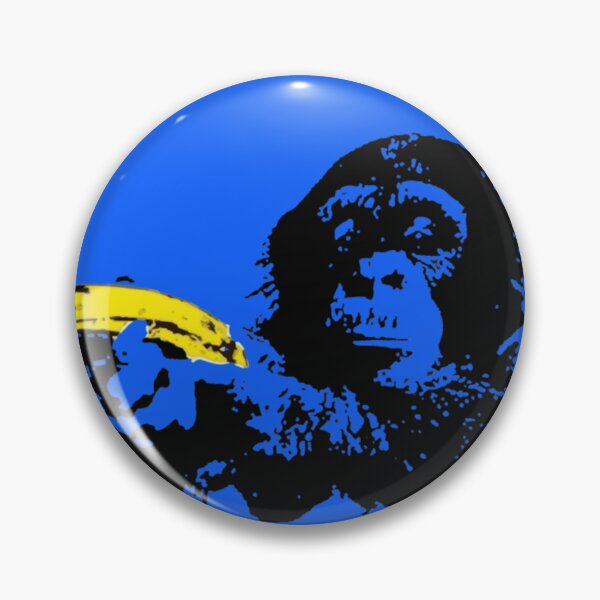 Artikelvorschau, Banksy Bananen-Affe-Klassiker-T-Shirt entworfen und verkauft von DennissGorn.