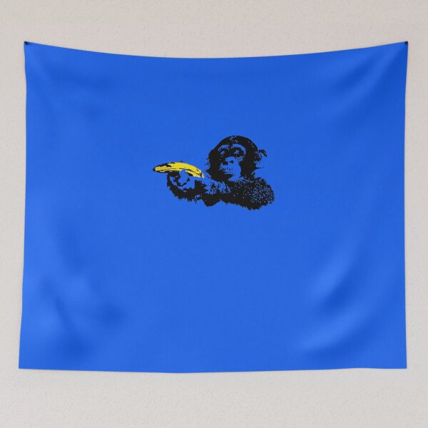 Item preview, Banksy Banana Monkey Classic T-Shirt designed and sold by DennissGorn.