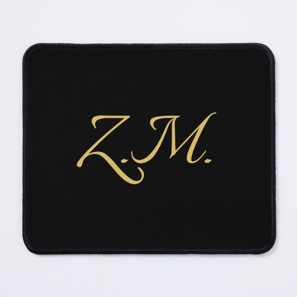 Item preview, ZM Initials | Gold Lettering | Personalised Gifts designed and sold by Avo And Sriracha.