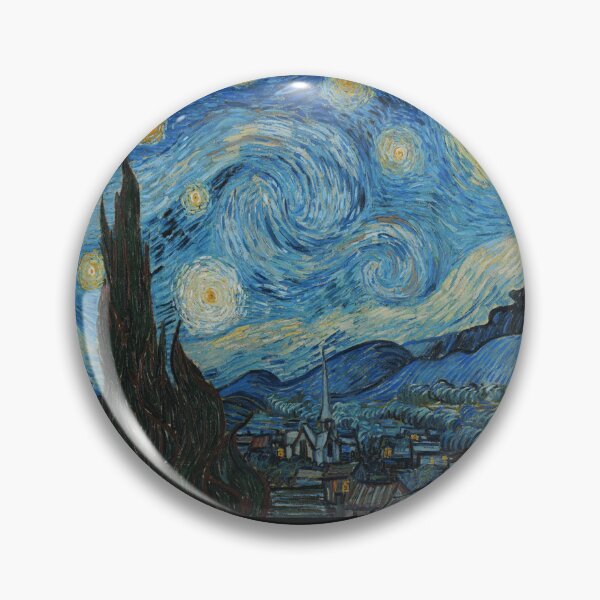 Item preview, van gogh stary night painting design designed and sold by ELBAZY.