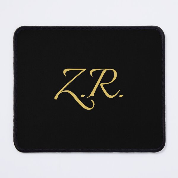 Item preview, ZR Initials | Gold Lettering | Personalised Gifts designed and sold by Avo And Sriracha.