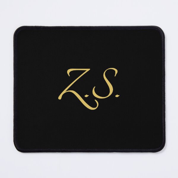 Item preview, ZS Initials | Gold Lettering | Personalised Gifts designed and sold by Avo And Sriracha.