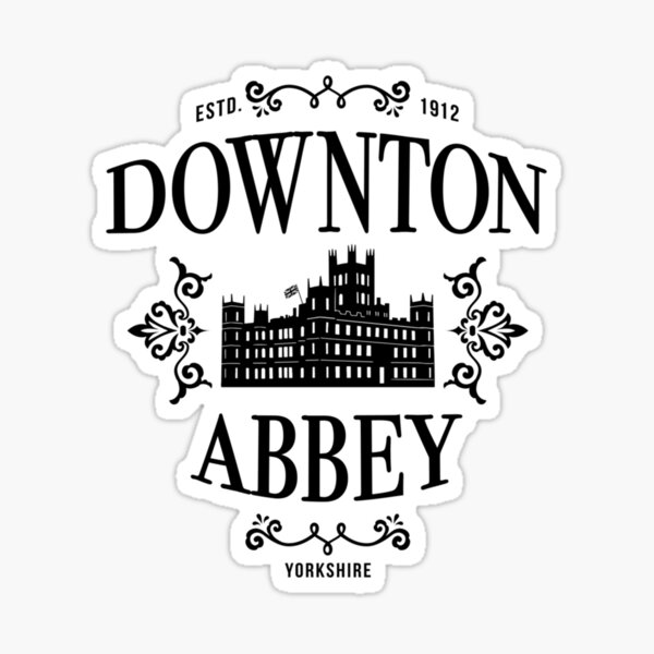 Downton Abbey         Sticker