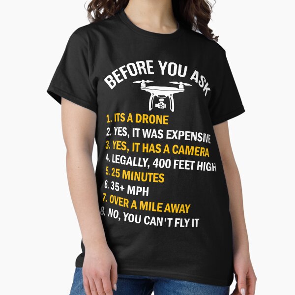 Item preview, Before You Ask About My Drone designed and sold by ThirdEyeAerial.