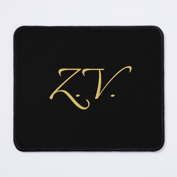 Item preview, ZV Initials | Gold Lettering | Personalised Gifts designed and sold by Avo And Sriracha.