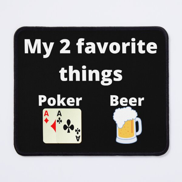 Item preview, Poker and beer  designed and sold by RogerWBDesigns.