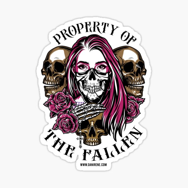 Property of The Fallen Sticker