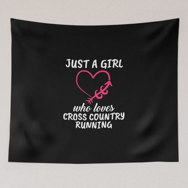 Item preview, Just A Girl Who Loves Cross Country Running Classic T-Shirt designed and sold by rollinsale.