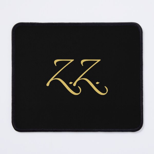 Item preview, ZZ Initials | Gold Lettering | Personalised Gifts designed and sold by Avo And Sriracha.