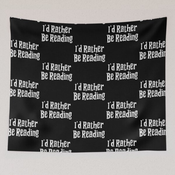Item preview, I'd Rather Be Reading designed and sold by LadySaltwater.