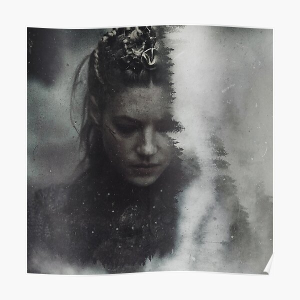 lagertha vikings Throw Blanket for Sale by alessandra picoli