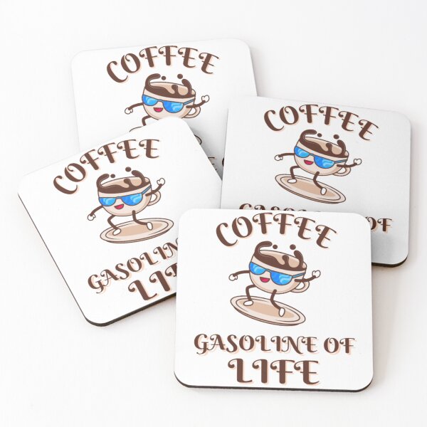 Item preview, Coffee gasoline of life Coffee Lovers Funny Coffee slogan funny sayings funny quotes Gift for Friend designed and sold by BestDesign87.