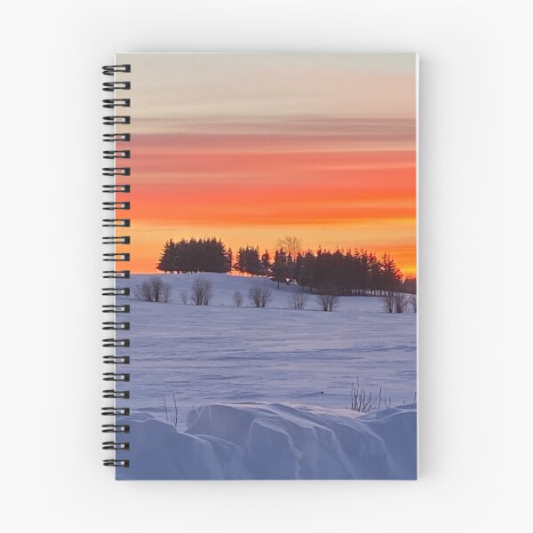 Item preview, Orange Sunset Cold Winter designed and sold by Judydcreates.