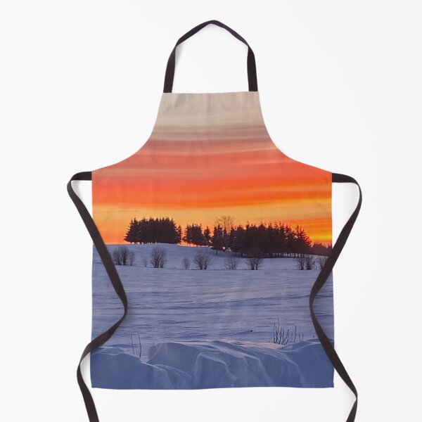 Item preview, Orange Sunset Cold Winter designed and sold by Judydcreates.