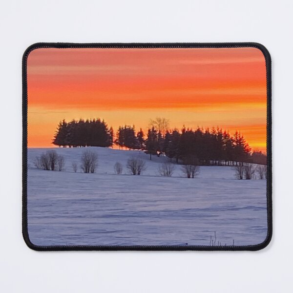 Item preview, Orange Sunset Cold Winter designed and sold by Judydcreates.