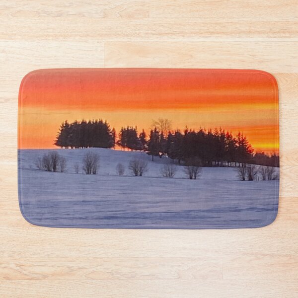Item preview, Orange Sunset Cold Winter designed and sold by Judydcreates.