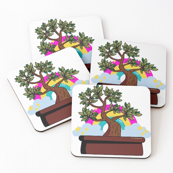 Item preview, Happy Bonsai Tree designed and sold by mattades.
