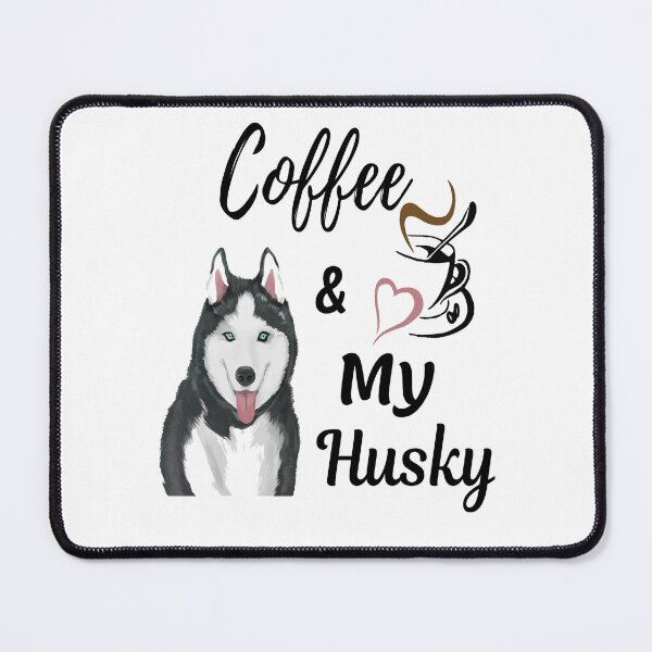 Item preview, coffee and my husky designed and sold by adeleqo.