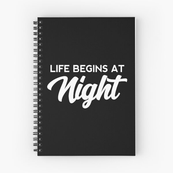 Item preview, Life begins at night  designed and sold by yoshra.