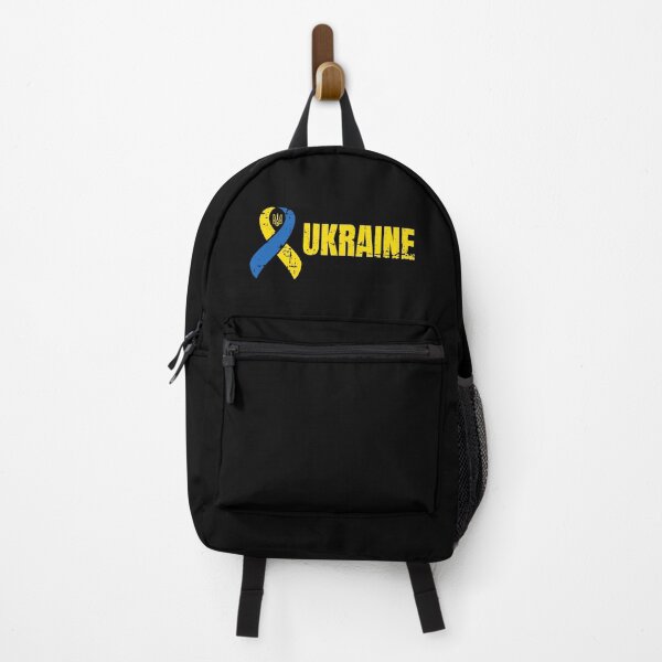 Item preview, Ukraine Ribbon Beautiful Blue and Yellow Distressed Illustration designed and sold by hobrath.