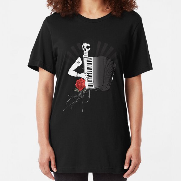 Hell's Accordion Angel Slim Fit T-Shirt