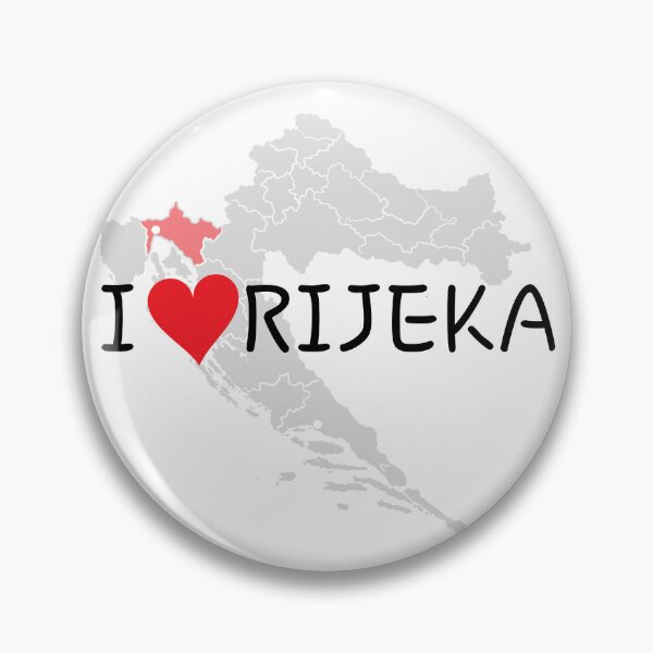 Item preview, "I Love Rijeka"  designed and sold by MC Art Studio.