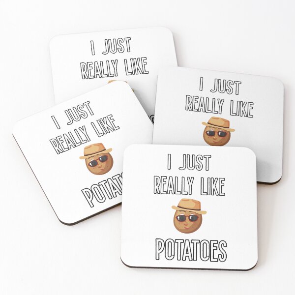 Item preview, I Just Really Like Potatoes - Funny Potato gift designed and sold by Goods-by-Jojo.