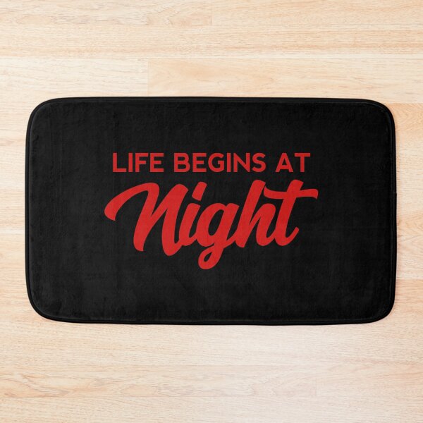 Item preview, Life begins at night  designed and sold by yoshra.