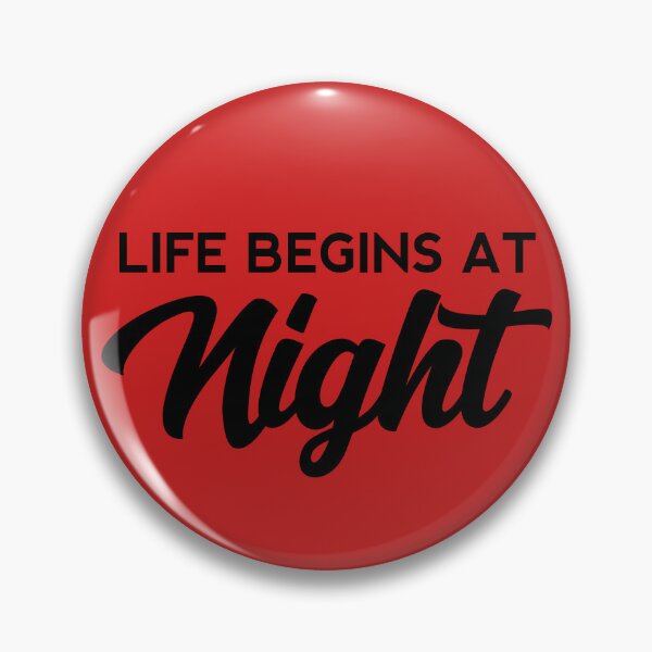 Item preview, Life begins at night  designed and sold by yoshra.