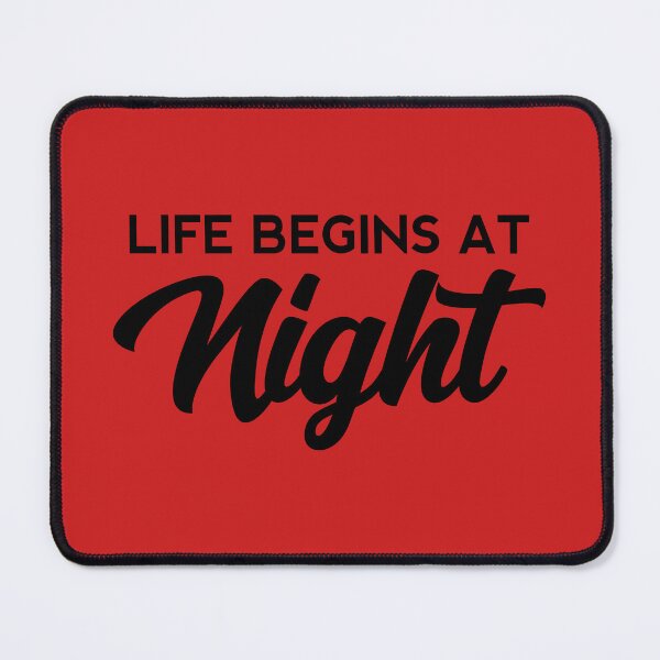 Item preview, Life begins at night designed and sold by yoshra.