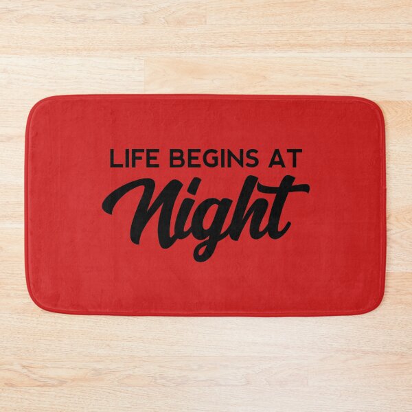 Item preview, Life begins at night  designed and sold by yoshra.