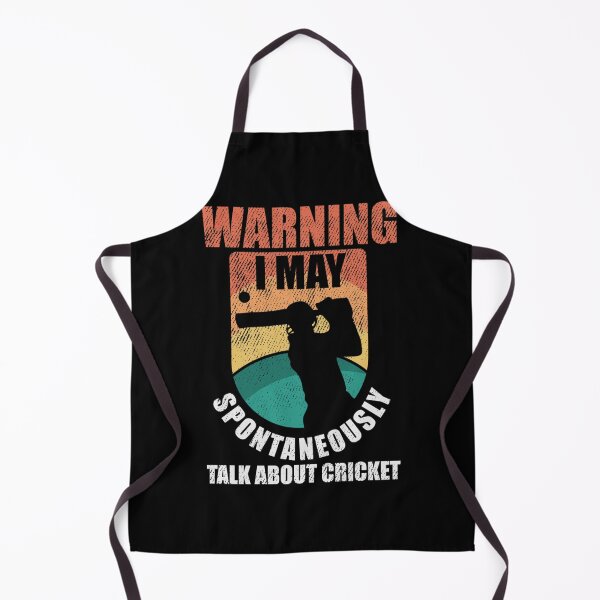 Item preview, Warning I May Spontaneously Talk About Cricket Cricketer Classic T-Shirt designed and sold by batesyadi3.