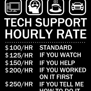 Vorschaubild zum Design Stundensatz für technischen Support, Computer Repair Geek von JukeLox