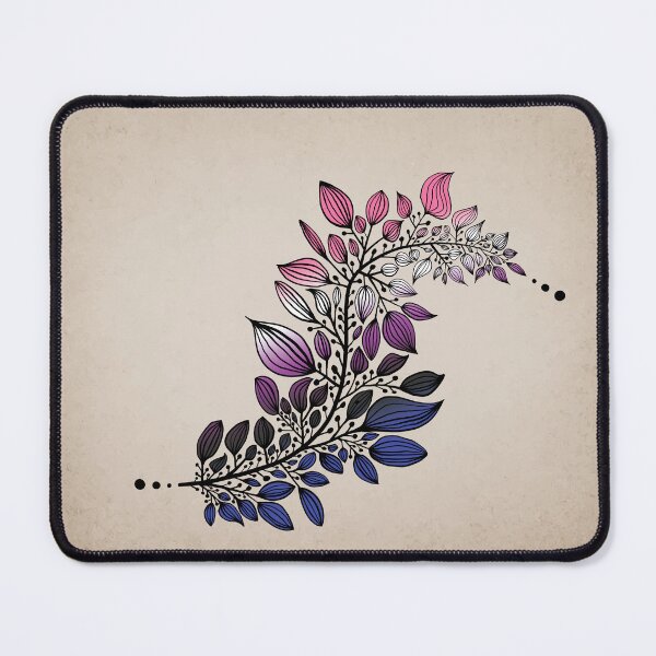 Item preview, Subtle Genderfluid Colored Leaves designed and sold by Juno Juniper.