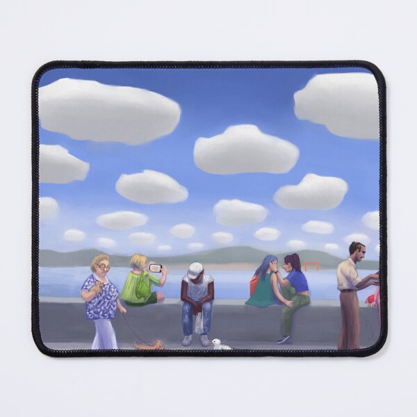 Rio Tejo Lisboa Mouse Pad
