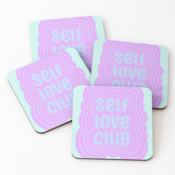 Artikelvorschau, Trippy Self Love Club Typografie entworfen und verkauft von hannahvira.