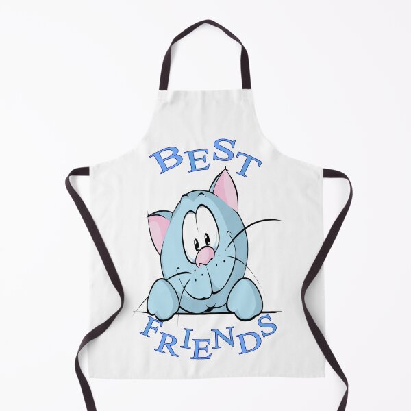 Item preview, Best Friends Happy Cat Cartoon designed and sold by aventi24.