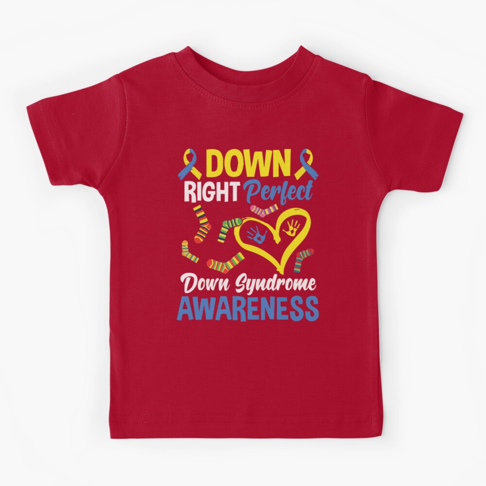 Down Syndrome Awareness 321 Down Right Perfect Socks T-Shirt