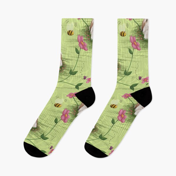 Item preview, Flowerhead Bunny Pattern designed and sold by Anonymous Badger.