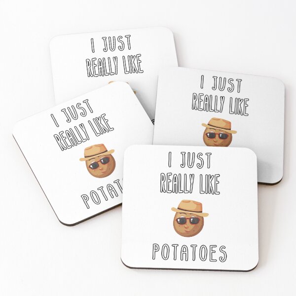 Item preview, I Just Really Like Potatoes - Funny Potato gift designed and sold by Goods-by-Jojo.