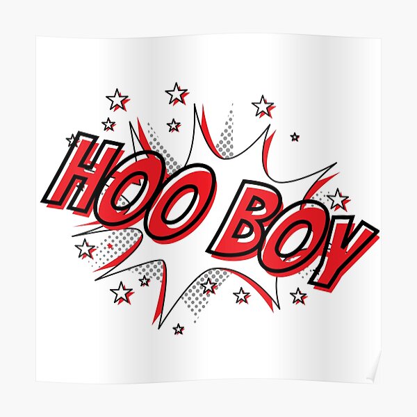 "Hoo Boy Persona 5 Inspired Emote" Poster for Sale by AKawaiiPastels