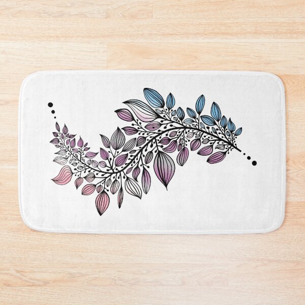 Item preview, Subtle Intergender Colored Leaves designed and sold by Juno Juniper.