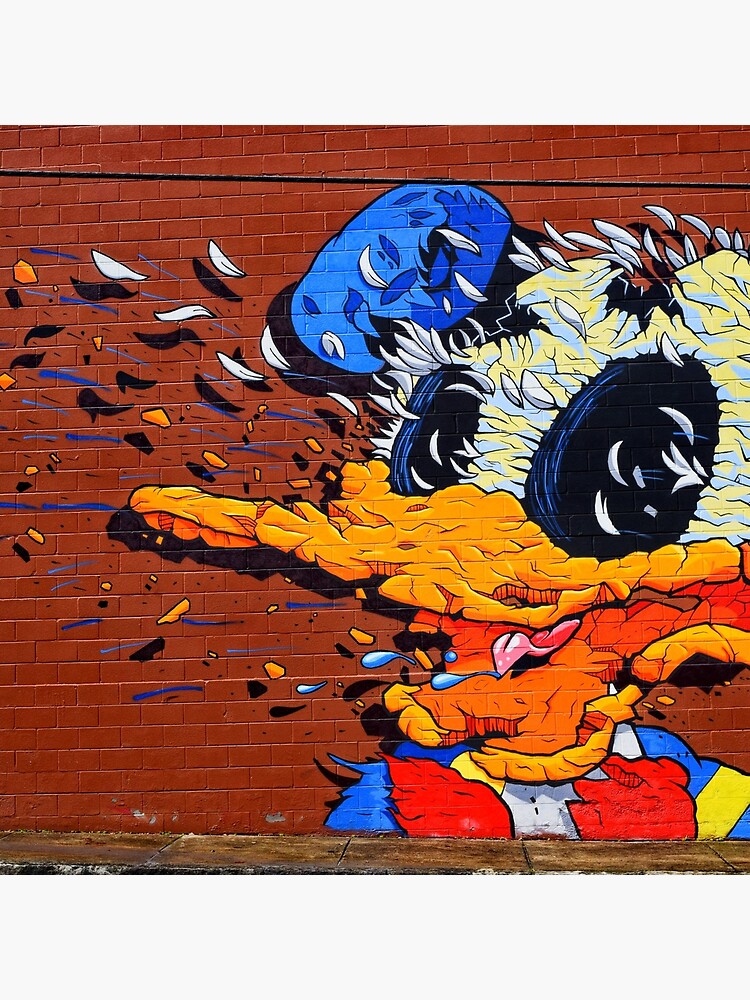 Donald Duck - Artist Matt Gondek - Atlanta Graffiti by DonBPhotography