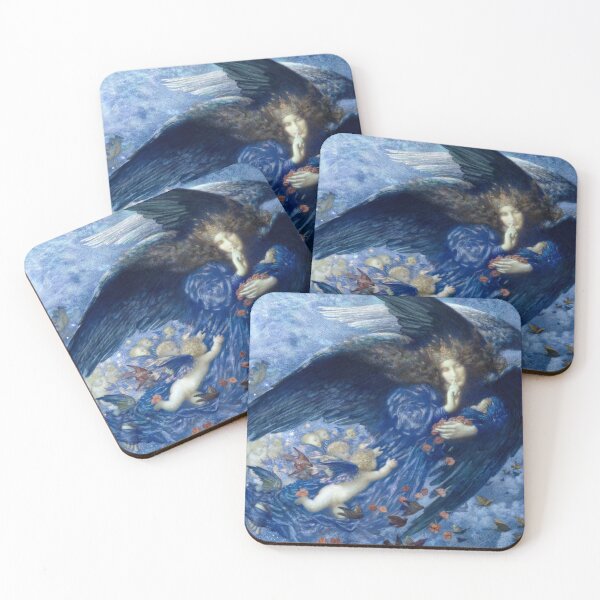 Item preview, Edward Robert Hughes. Night with her train of stars. designed and sold by likiska.