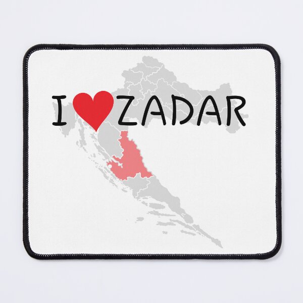 Item preview, "I Love Zadar" designed and sold by MC Art Studio.