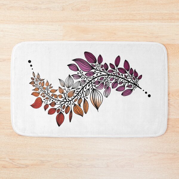 Item preview, Subtle Lesbian Colored Leaves designed and sold by Juno Juniper.