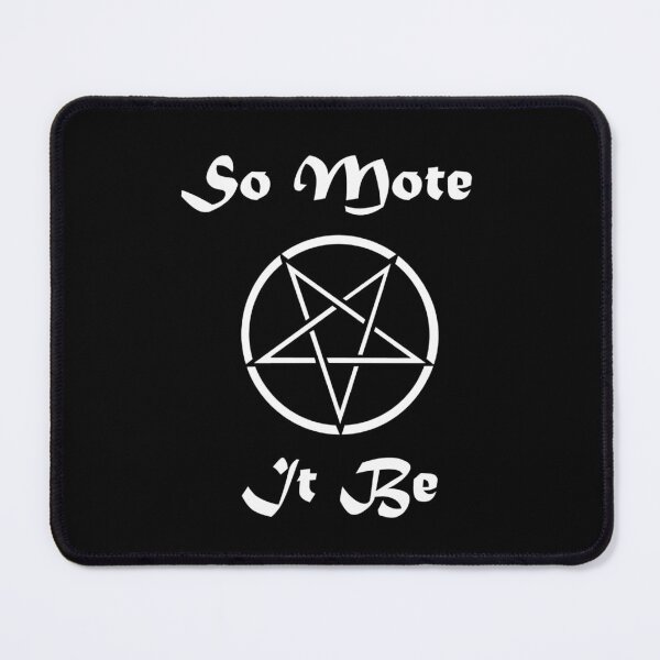 Item preview, Wiccan Pentagram- So Mote It Be designed and sold by seagirl13.