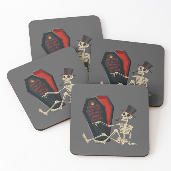 Item preview, Funny Dark Humour: Gentleman Skeleton designed and sold by PawsitiveMum.