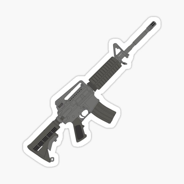 Vista previa del artículo con la obra «Carabina M4», diseñado y vendido por FAawRay.
